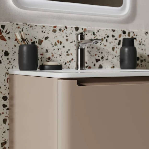 Тумба подвесная с раковиной Iddis Edifice 60 см EDI60C0i95K, капучино - 9 Тумба подвесная с раковиной Iddis Edifice 60 см EDI60C0i95K, капучино фото 9