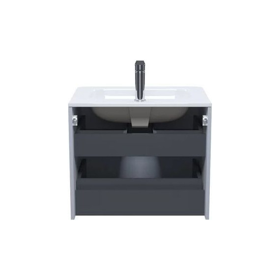 Тумба подвесная с раковиной Iddis Edifice 60 см EDI60L0i95K, светло-серый - 5 Тумба подвесная с раковиной Iddis Edifice 60 см EDI60L0i95K, светло-серый фото 5