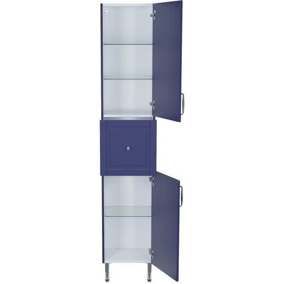 Пенал напольный Iddis Oxford 36 см OXF36N0i97, синий фото 3