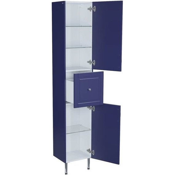 Пенал напольный Iddis Oxford 36 см OXF36N0i97, синий фото 4