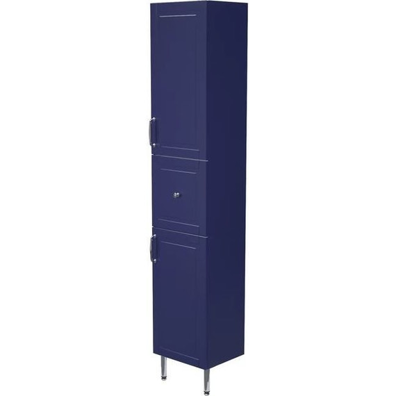 Пенал напольный Iddis Oxford 36 см OXF36N0i97, синий фото 