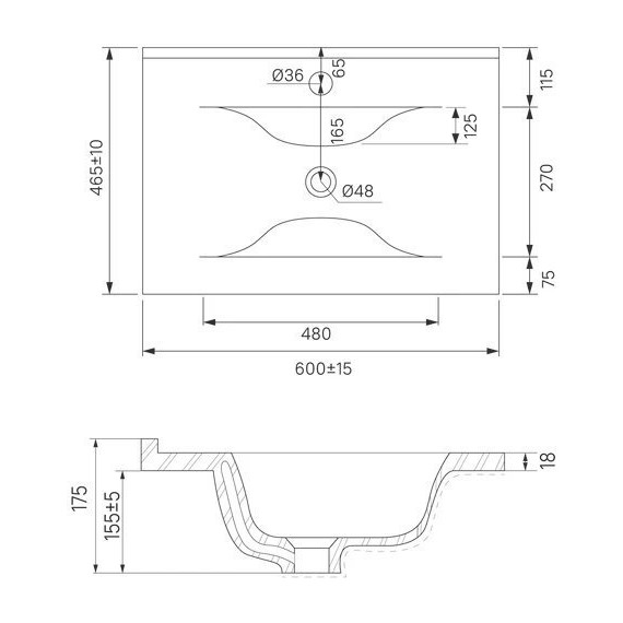Тумба напольная с раковиной Iddis Oxford 60 см OXF60N0i95K, синий - 6 Тумба напольная с раковиной Iddis Oxford 60 см OXF60N0i95K, синий фото 6