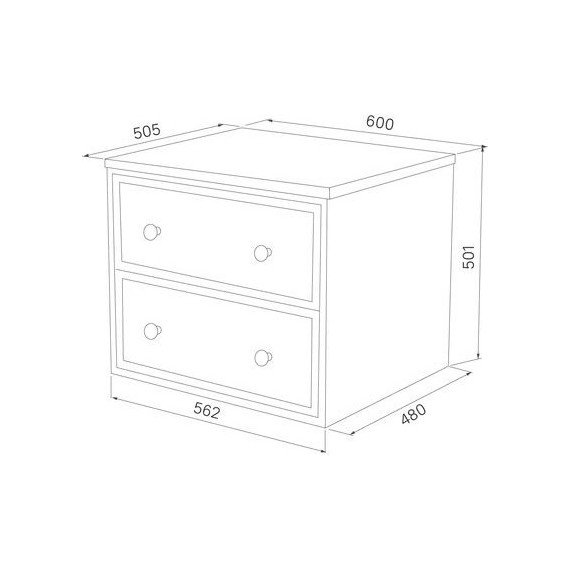 Тумба подвесная со столешницей Iddis Torr 60 см TOR60WBi95K, белый матовый фото 7