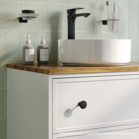 Тумба подвесная со столешницей Iddis Torr 70 см TOR70WBi95K, белый матовый - 6 Тумба подвесная со столешницей Iddis Torr 70 см TOR70WBi95K, белый матовый фото 6