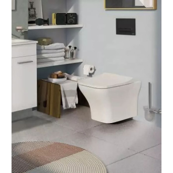 Унитаз подвесной безободковый Vitra Zentrum Square 7484B003-0075 - 2 Унитаз подвесной безободковый Vitra Zentrum Square 7484B003-0075 фото 2