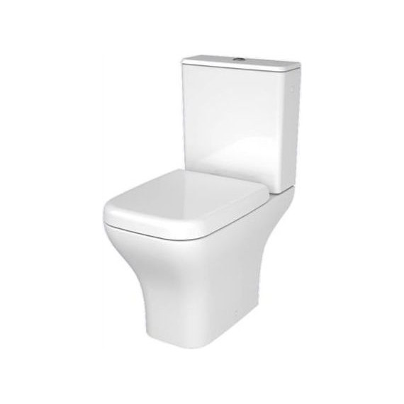 Унитаз-компакт VitrA Polar 9843B003-7201 с крышкой микролифт фото 2