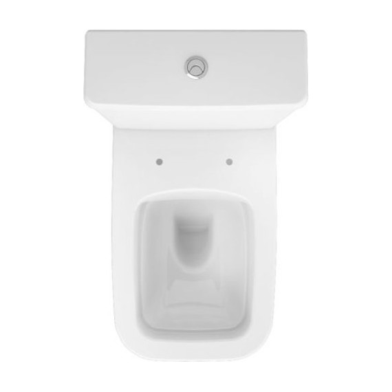 Унитаз-компакт VitrA Polar 9843B003-7201 с крышкой микролифт фото 4