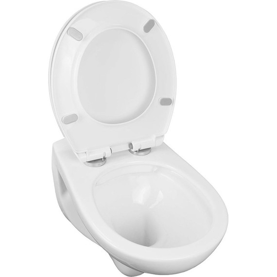 Инсталляция Loranto с подвесным безободковым унитазом Fredo 4501+CS-WH8005 - 7 Инсталляция Loranto с подвесным безободковым унитазом Fredo 4501+CS-WH8005 фото 7