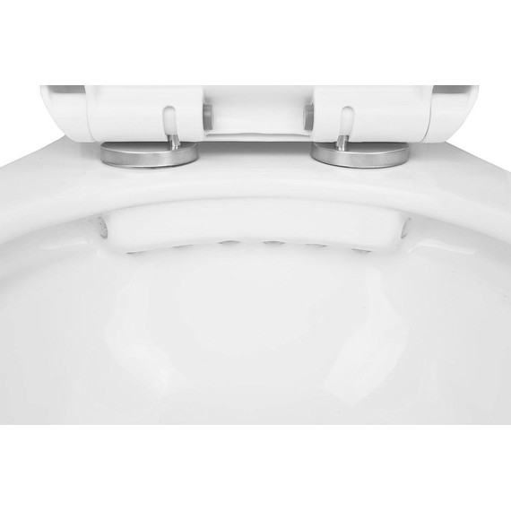 Инсталляция Loranto с подвесным безободковым унитазом Fredo 4501+CS-WH8005 - 9 Инсталляция Loranto с подвесным безободковым унитазом Fredo 4501+CS-WH8005 фото 9