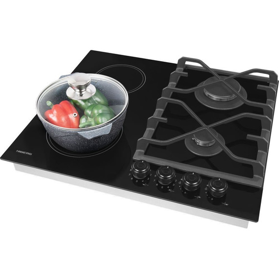 Комбинированная варочная панель Hiberg VM 6020 B - 4 Комбинированная варочная панель Hiberg VM 6020 B фото 4