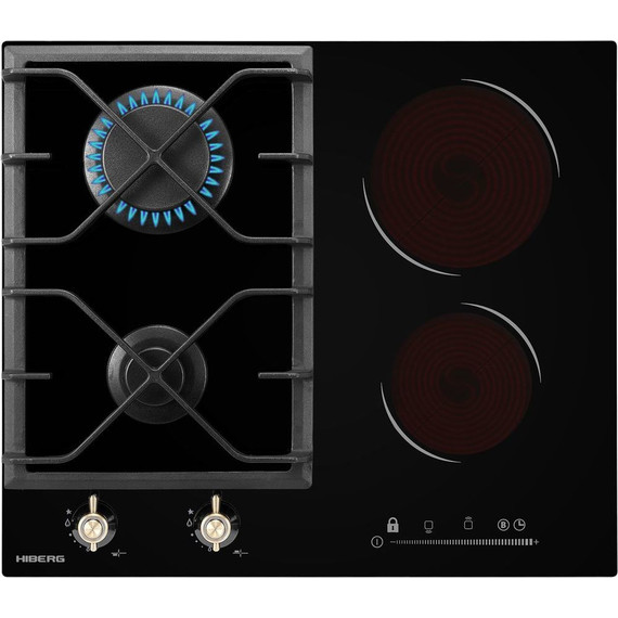 Комбинированная варочная панель Hiberg VM 6021 B - 3 Комбинированная варочная панель Hiberg VM 6021 B фото 3