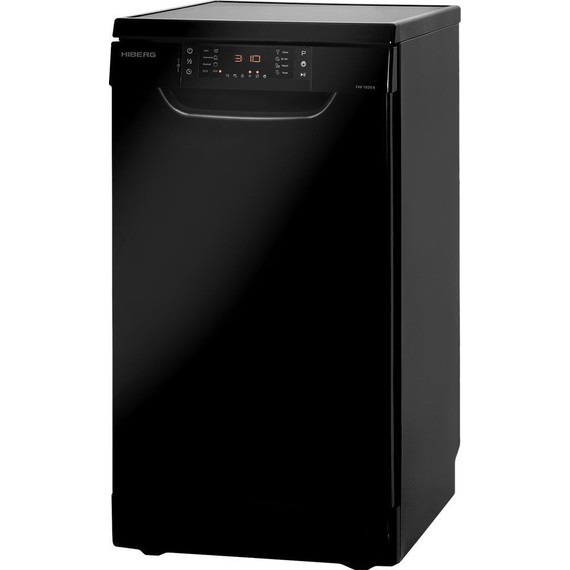 Отдельностоящая посудомоечная машина Hiberg F48 1030 B фото 2