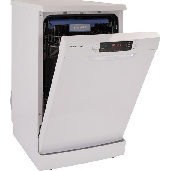 Отдельностоящая посудомоечная машина Hiberg F48 1030 W - 2 Отдельностоящая посудомоечная машина Hiberg F48 1030 W фото 2