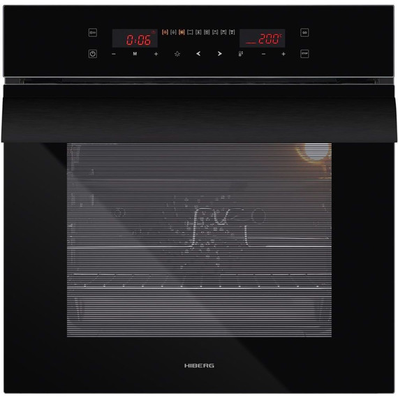 Электрический духовой шкаф Hiberg VM 6192 B фото 2