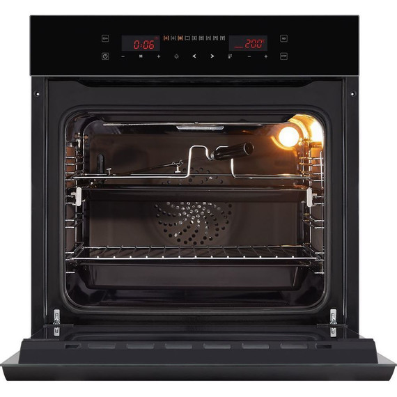 Электрический духовой шкаф Hiberg VM 6192 B фото 4