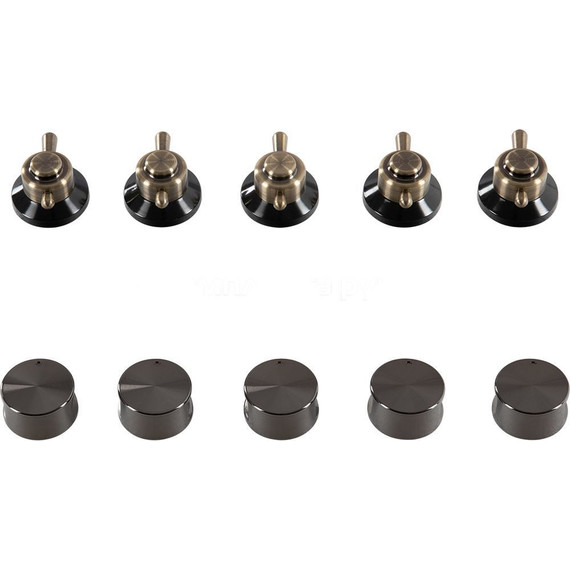 Газовая варочная поверхность Hiberg VM 9155 B (чёрное стекло) фото 13