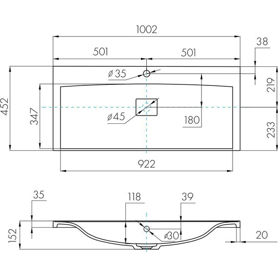 Тумба напольная с раковиной Акватон Мадрид 100 см 1A1280K5MA010, белый фото 6