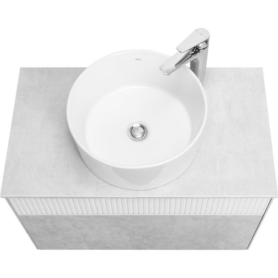 Тумба подвесная с раковиной Акватон Марбл 80 см 1A2762K2MH4C0 (раковина Mila 40) слэйт - 3 Тумба подвесная с раковиной Акватон Марбл 80 см 1A2762K2MH4C0 (раковина Mila 40) слэйт фото 3