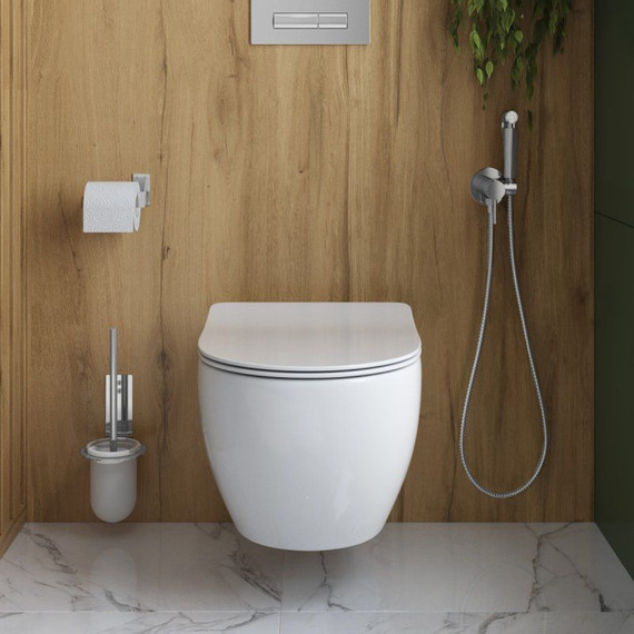 Унитаз подвесной безободковый Cezares Comfort CZR-191-TH - 12 Унитаз подвесной безободковый Cezares Comfort CZR-191-TH фото 12
