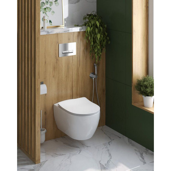 Унитаз подвесной безободковый Cezares Comfort CZR-191-TH - 14 Унитаз подвесной безободковый Cezares Comfort CZR-191-TH фото 14