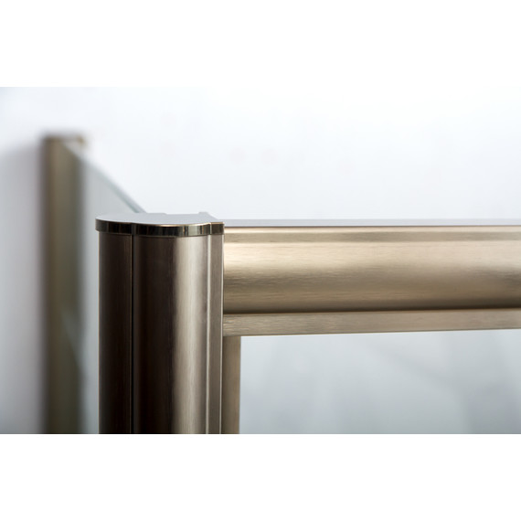 Душевое ограждение Cezares Giubileo AH-1 120х90 см, бронза/прозрачное/узор фото 5