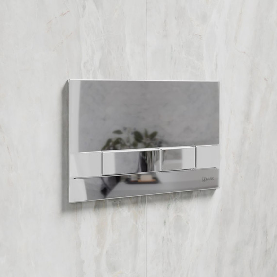 Кнопка смыва Lemark Bit 9801005, хром глянец фото 2