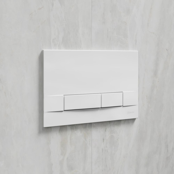 Кнопка смыва Lemark Bit 9804008, белый глянец фото 2