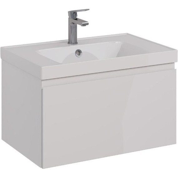 Тумба подвесная с раковиной Lemark Veon Mini 70 см LM02VM70T фото 