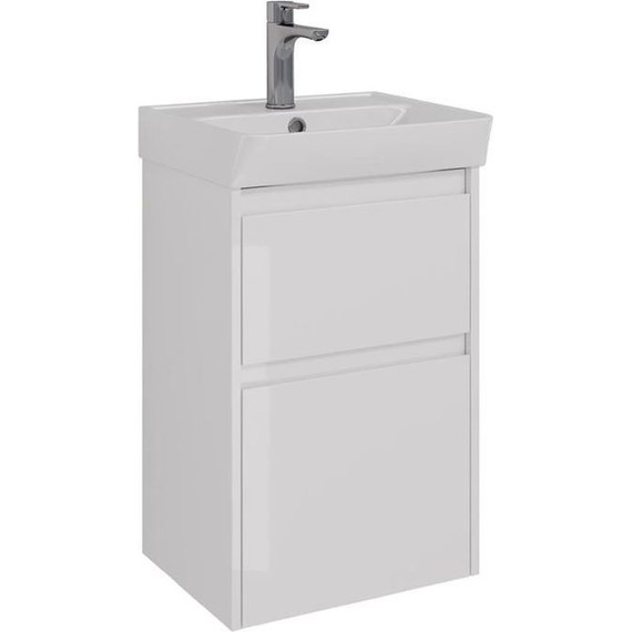 Тумба подвесная с раковиной Lemark Combi 45 см LM03C45T фото 