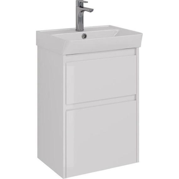 Тумба подвесная с раковиной Lemark Combi 50 см LM03C50T фото 