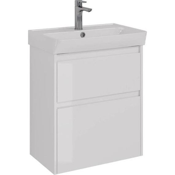 Тумба подвесная с раковиной Lemark Combi 60 см LM03C60T фото 