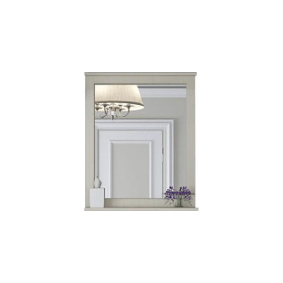 Зеркало Акватон Леон 65 см 1A187102LBPR0, дуб белый фото 8