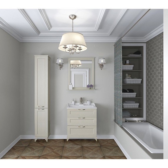 Тумба напольная с раковиной Акватон Леон 65Н 1A1946K0LBPR0, дуб бежевый - 5 Тумба напольная с раковиной Акватон Леон 65Н 1A1946K0LBPR0, дуб бежевый фото 5