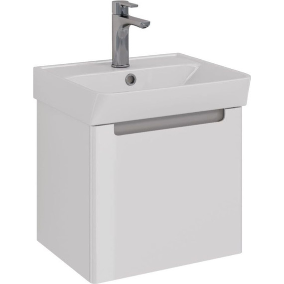 Тумба подвесная с раковиной Lemark Buno Mini 45 см LM05BM45T фото 