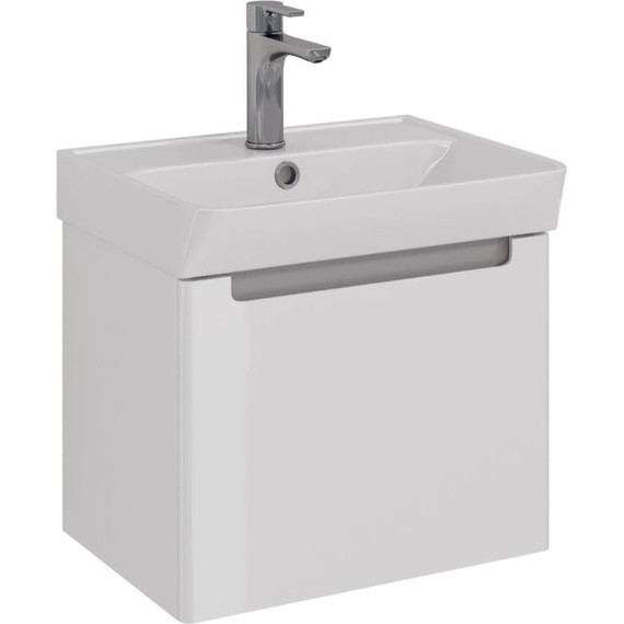 Тумба подвесная с раковиной Lemark Buno Mini 50 см LM05BM50T фото 