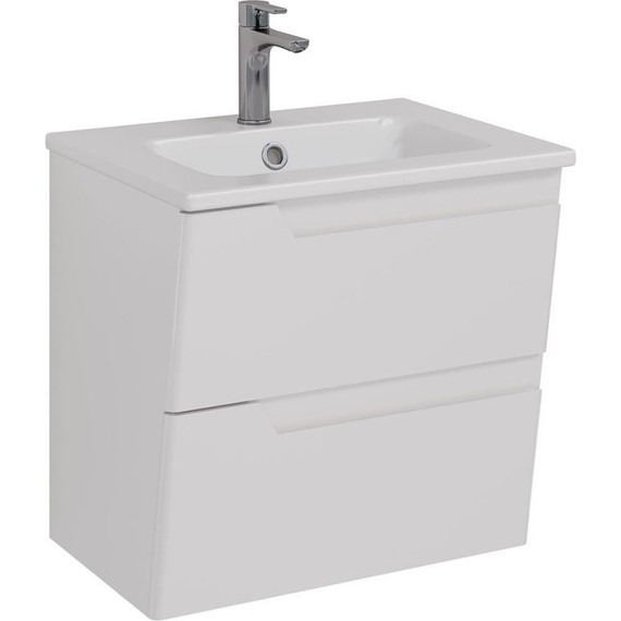Тумба подвесная с раковиной Lemark Miano 60 см LM06M60T фото 