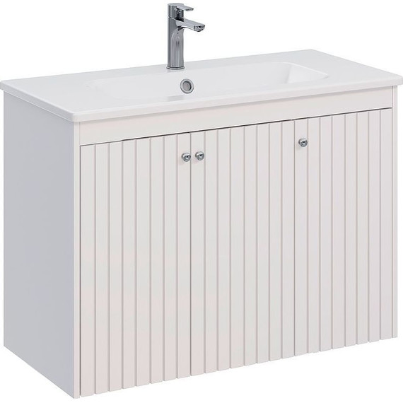 Тумба подвесная с раковиной Lemark Romance 100 см LM07R100T фото 