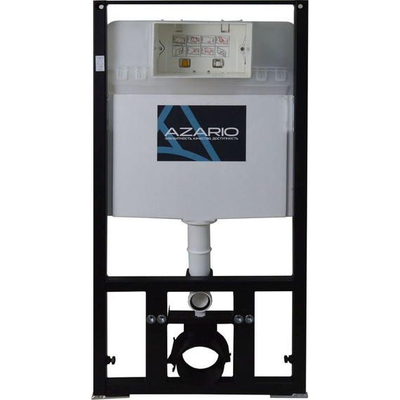 Инсталляция с подвесным безободковым унитазом Azario Teramo AZ-8010-1000+AZ-0053-UQ (система смыва торнадо) - 3 Инсталляция с подвесным безободковым унитазом Azario Teramo AZ-8010-1000+AZ-0053-UQ (система смыва торнадо) фото 3