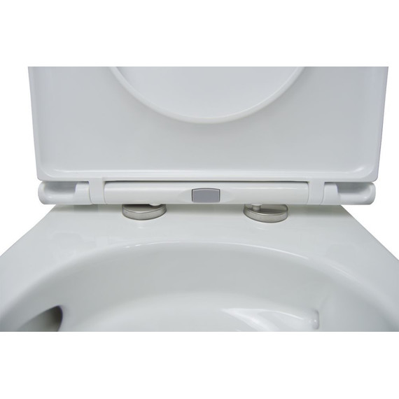 Инсталляция Azario с подвесным безободковым унитазом Creo Ceramique Lyon 2.0 AZ-8010-1000+LY1100R фото 7