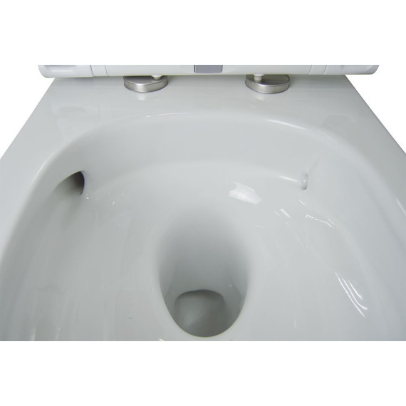 Инсталляция Azario с подвесным безободковым унитазом Creo Ceramique Lyon 2.0 AZ-8010-1000+LY1100R фото 8