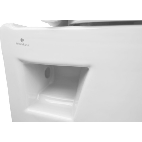 Инсталляция Azario с подвесным безободковым унитазом Seramiksan Ocean plus фото 12