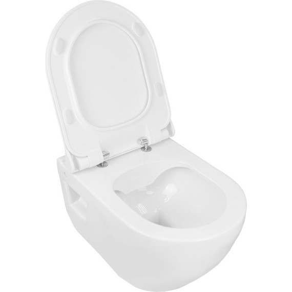 Инсталляция Azario с подвесным безободковым унитазом Seramiksan Ocean plus фото 6