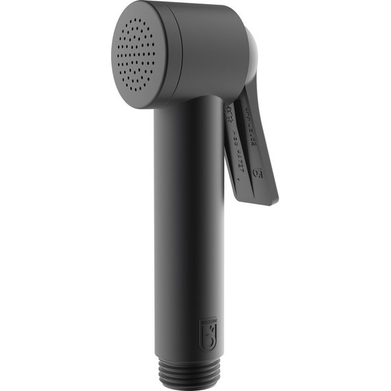 Гигиенический душ Bossini Apice B00920.073, чёрный матовый фото 