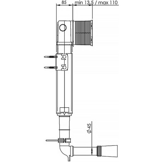 Инсталляция для приставного унитаза Azario AZ-8030-1001 фото 2