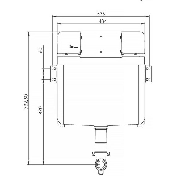 Инсталляция для приставного унитаза Azario AZ-8030-1001 фото 3