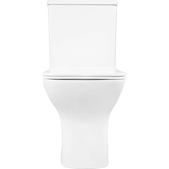 Унитаз-компакт безободковый Azario Fresco AZ-8302 с тонкой крышкой микролифт - 8 Унитаз-компакт безободковый Azario Fresco AZ-8302 с тонкой крышкой микролифт фото 8