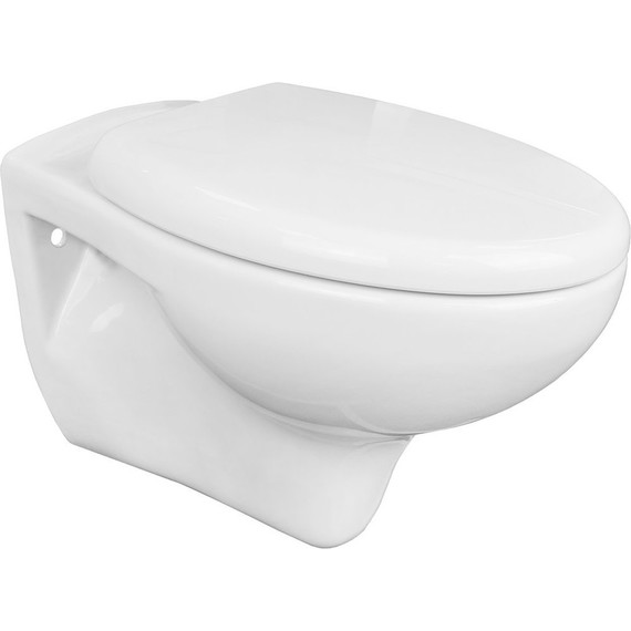 Унитаз подвесной Azario Stella AZ-VT005+AZ-VT005sc с крышкой микролифт фото 