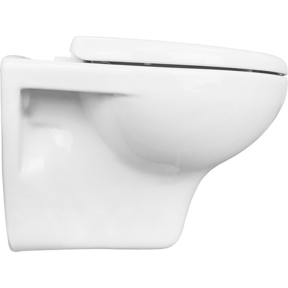 Унитаз подвесной Azario Stella AZ-VT005+AZ-VT005sc с крышкой микролифт - 8 Унитаз подвесной Azario Stella AZ-VT005+AZ-VT005sc с крышкой микролифт фото 8