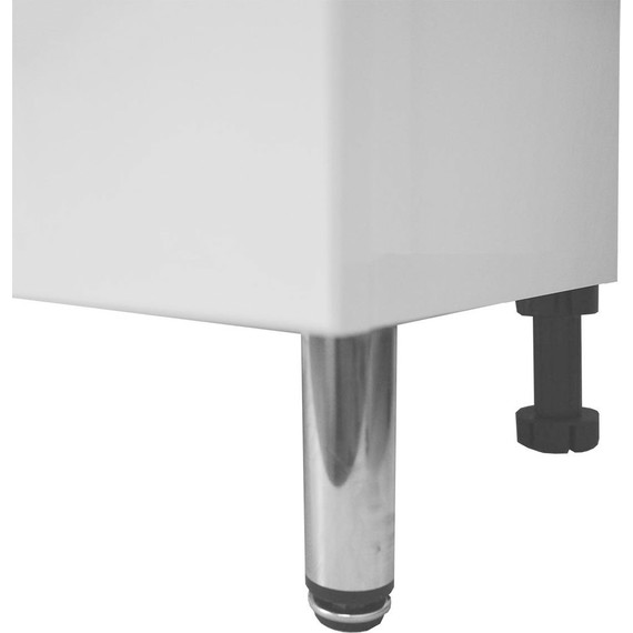 Пенал напольный Стиль 40 см L, б/к, белый - 6 Пенал напольный Стиль 40 см L, б/к, белый фото 6