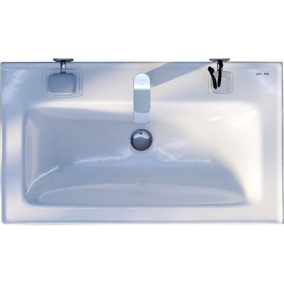 Тумба напольная с раковиной Am.Pm X-Joy 80 см M85AFSX0802WG, белый глянцевый фото 13